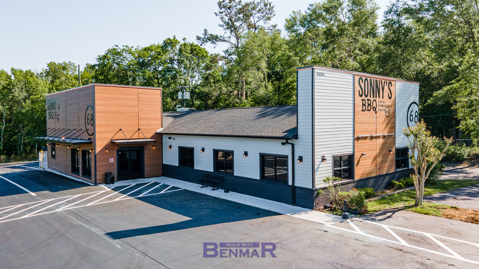 Sonny's BBQ Remodel in Alachua Florida Finished Project.